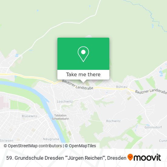 59. Grundschule Dresden ""Jürgen Reichen"" map