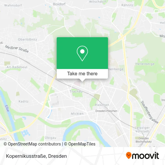 Карта Kopernikusstraße