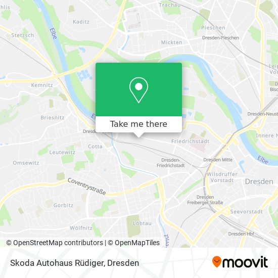 Skoda Autohaus Rüdiger map