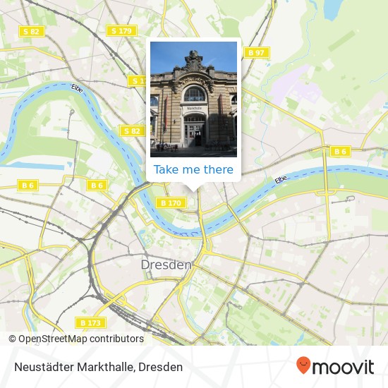 Neustädter Markthalle map