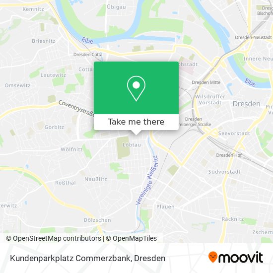 Kundenparkplatz Commerzbank map