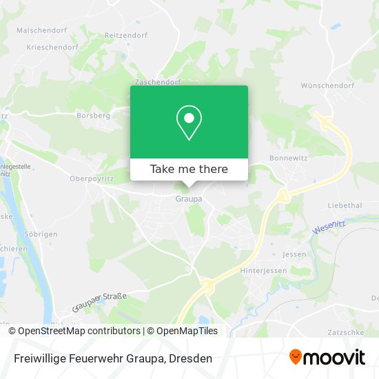 Freiwillige Feuerwehr Graupa map