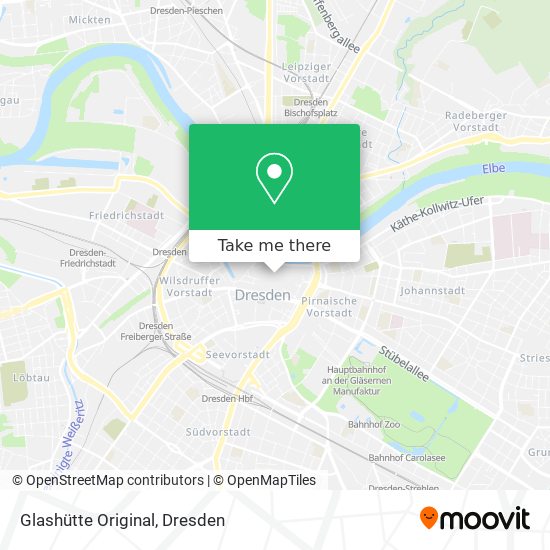 Glashütte Original map