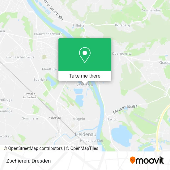 Карта Zschieren