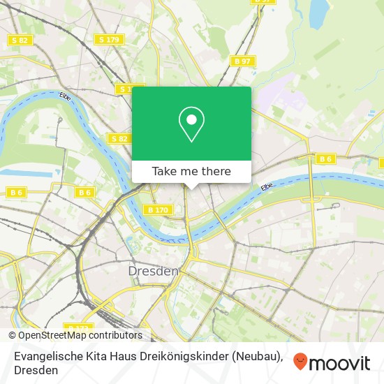 Evangelische Kita Haus Dreikönigskinder (Neubau) map