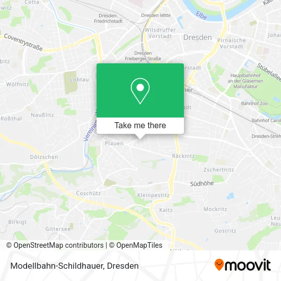 Карта Modellbahn-Schildhauer