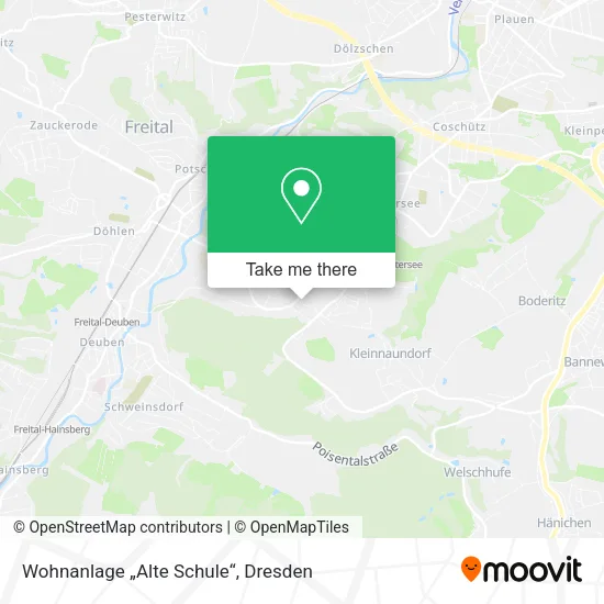 Карта Wohnanlage „Alte Schule“