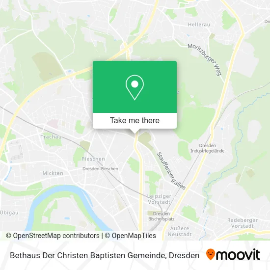 Карта Bethaus Der Christen Baptisten Gemeinde