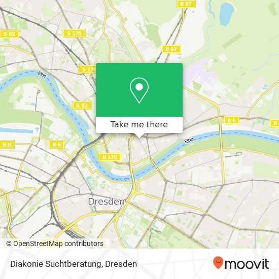 Diakonie Suchtberatung map