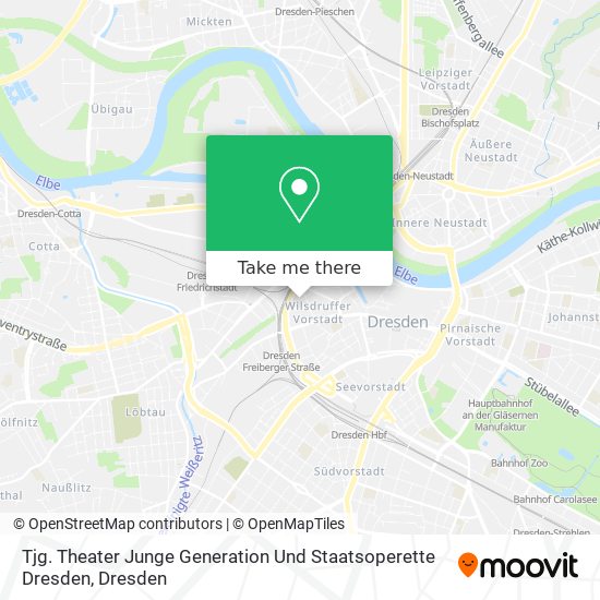 Tjg. Theater Junge Generation Und Staatsoperette Dresden map