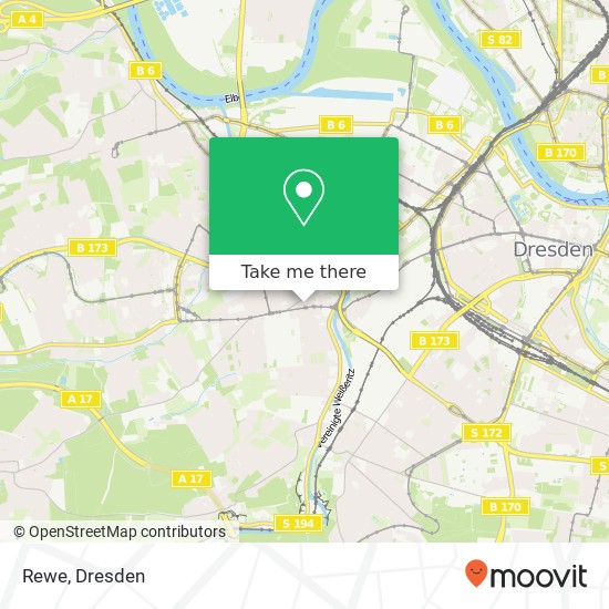 Rewe map