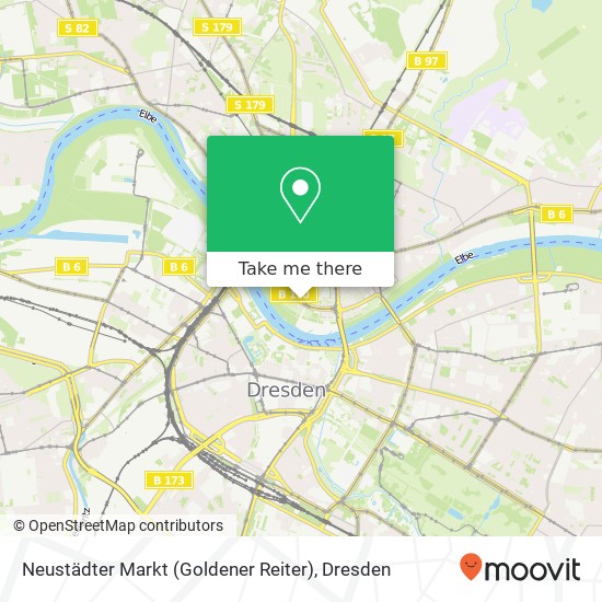 Neustädter Markt (Goldener Reiter) map