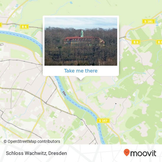 Schloss Wachwitz map