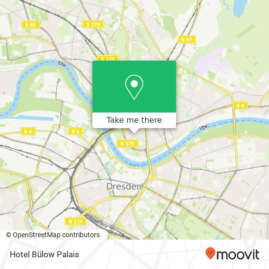 Hotel Bülow Palais map