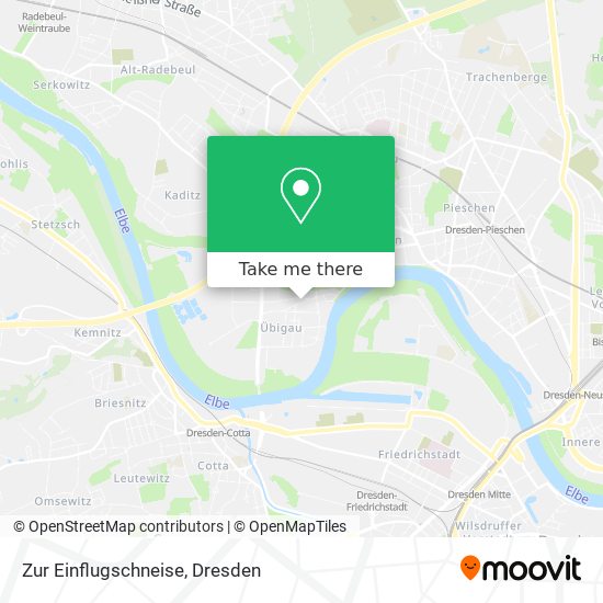 Zur Einflugschneise map