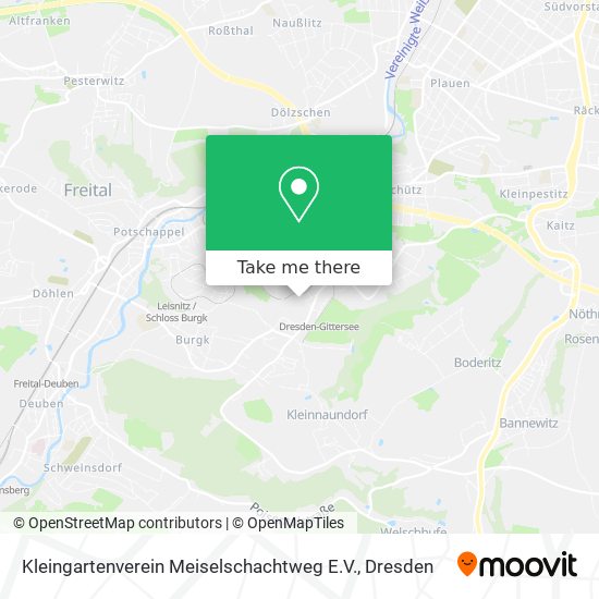 Kleingartenverein Meiselschachtweg E.V. map