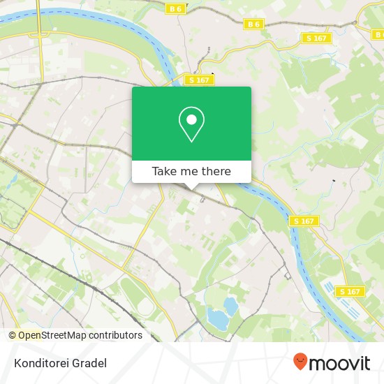 Konditorei Gradel map