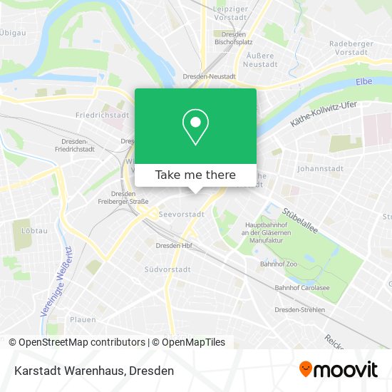 Karstadt Warenhaus map
