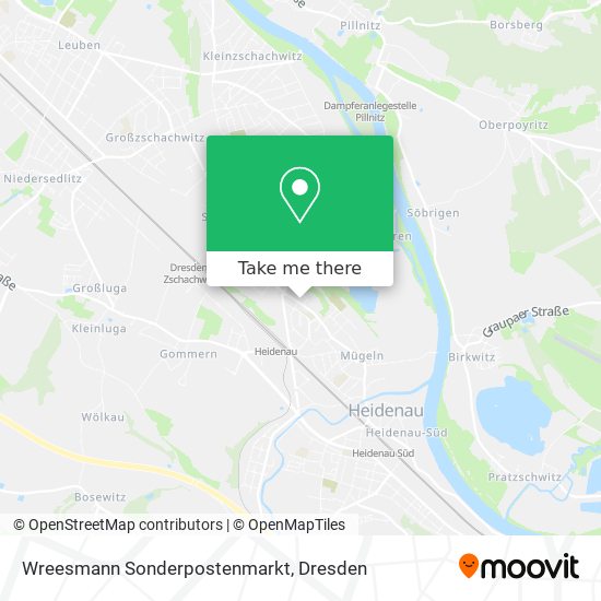 Wreesmann Sonderpostenmarkt map