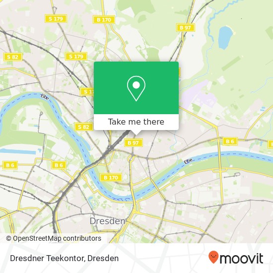 Dresdner Teekontor map