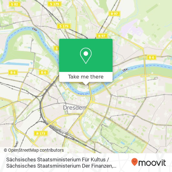 Sächsisches Staatsministerium Für Kultus / Sächsisches Staatsministerium Der Finanzen map