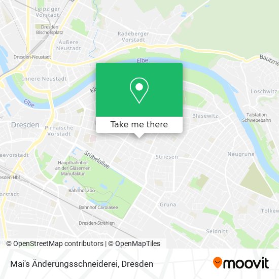 Mai's Änderungsschneiderei map