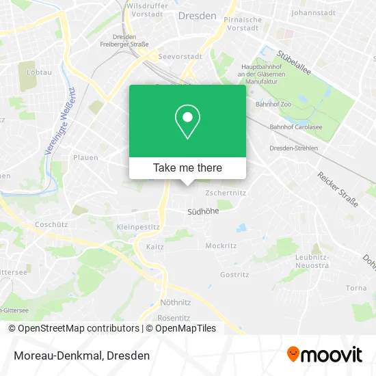 Карта Moreau-Denkmal