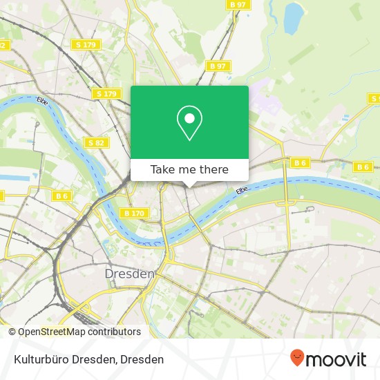 Карта Kulturbüro Dresden