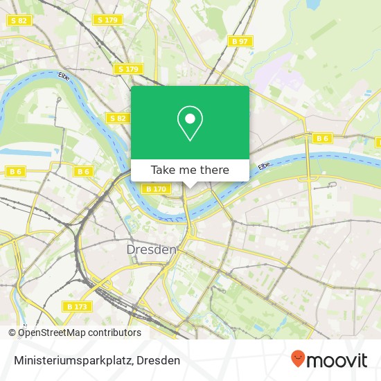 Ministeriumsparkplatz map