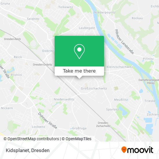 Kidsplanet map