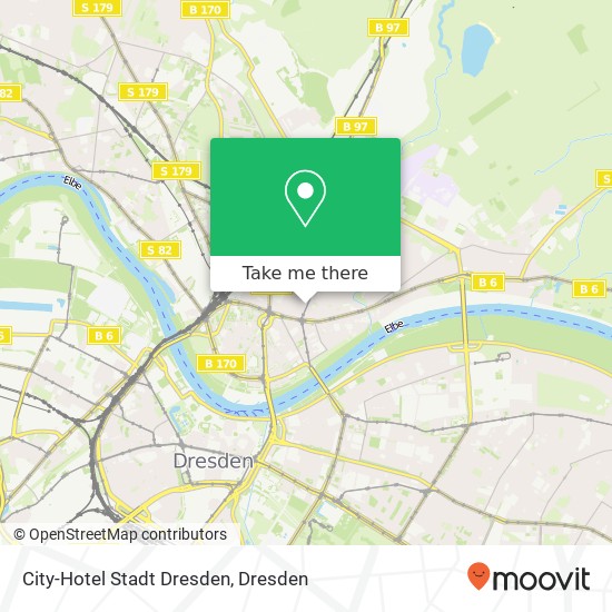Карта City-Hotel Stadt Dresden