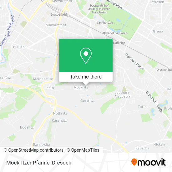 Карта Mockritzer Pfanne