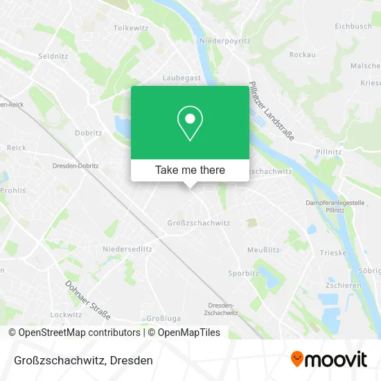Карта Großzschachwitz