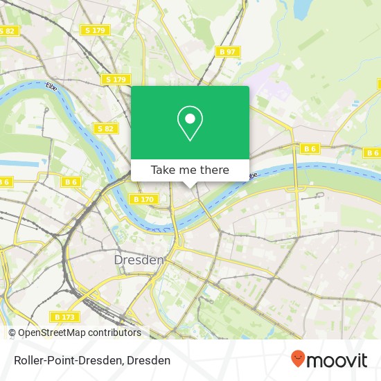 Roller-Point-Dresden map