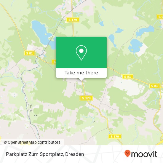 Parkplatz Zum Sportplatz map