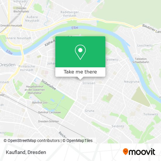 Kaufland map