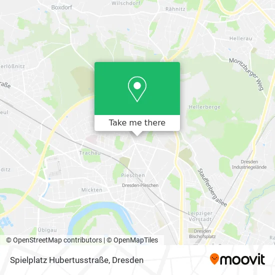Карта Spielplatz Hubertusstraße