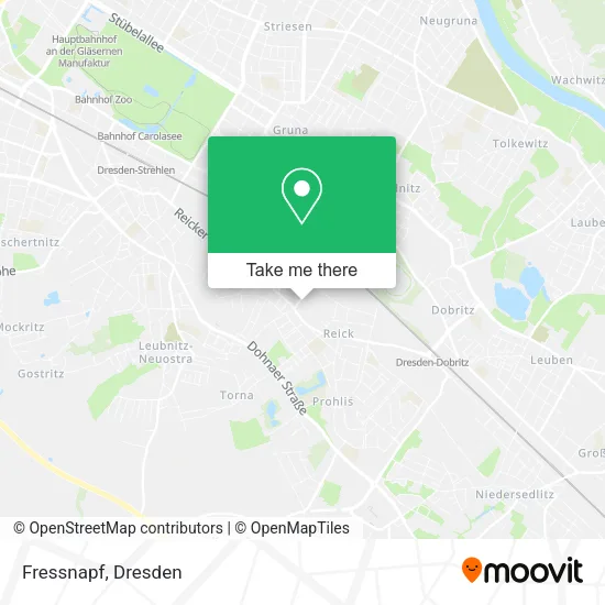 Карта Fressnapf