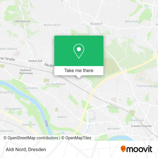 Карта Aldi Nord