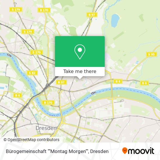 Bürogemeinschaft ""Montag Morgen"" map