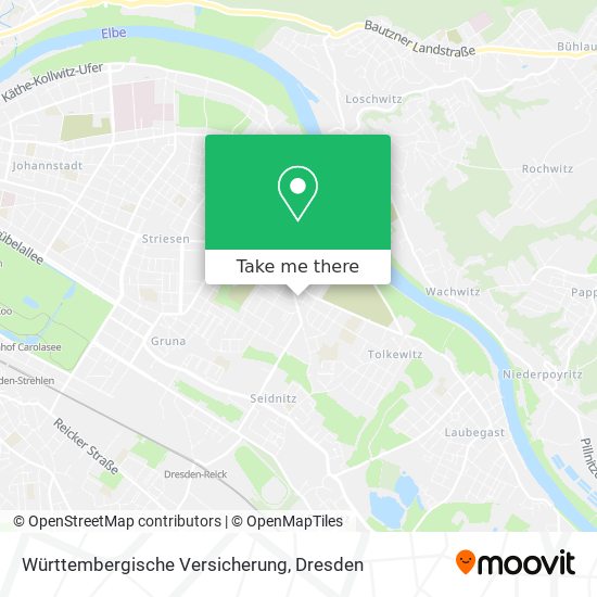 Württembergische Versicherung map