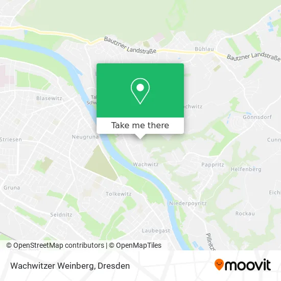 Карта Wachwitzer Weinberg