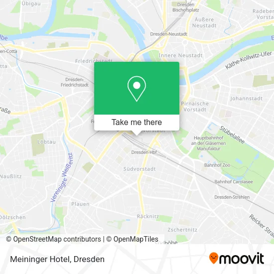 Карта Meininger Hotel