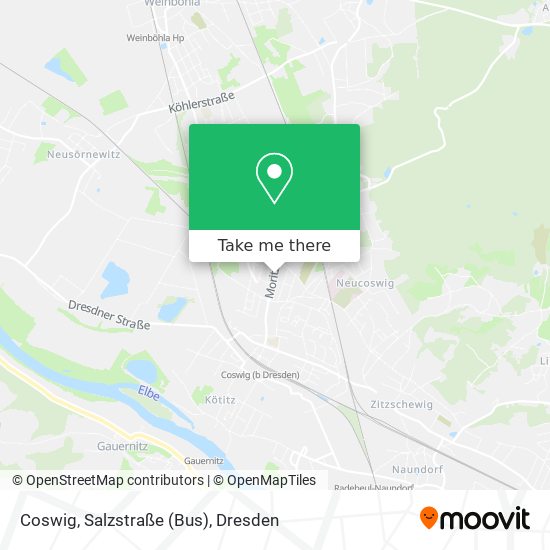Coswig, Salzstraße (Bus) map