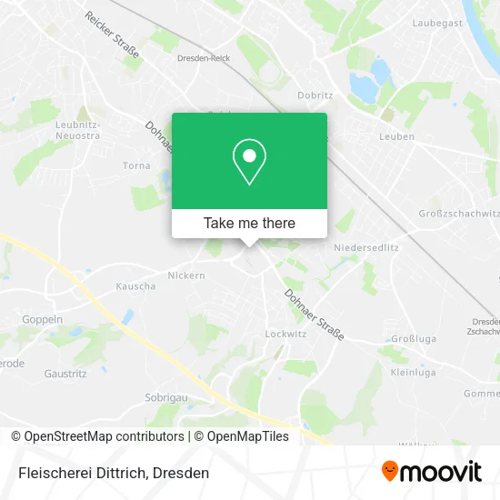 Карта Fleischerei Dittrich