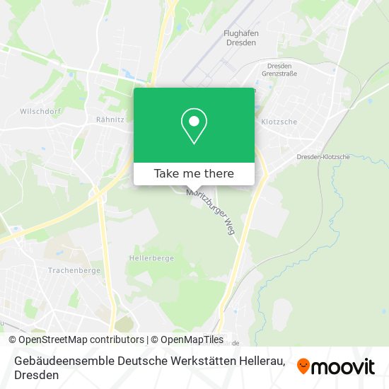Gebäudeensemble Deutsche Werkstätten Hellerau map
