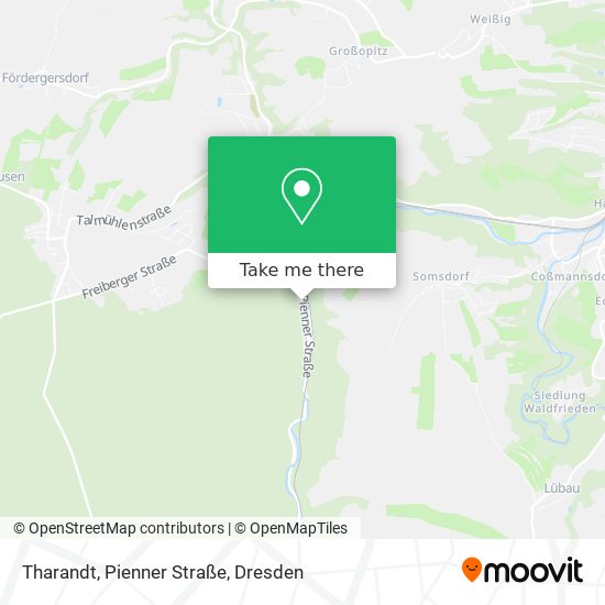 Tharandt, Pienner Straße map