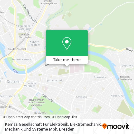 Kemas Gesellschaft Für Elektronik, Elektromechanik, Mechanik Und Systeme Mbh map