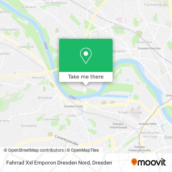Fahrrad Xxl Emporon Dresden Nord map