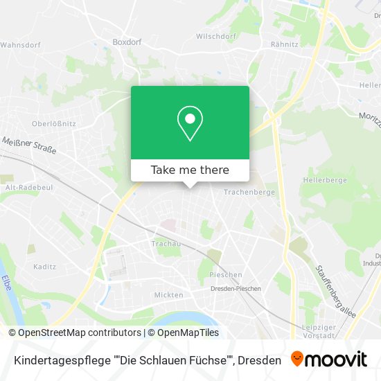 Kindertagespflege ""Die Schlauen Füchse"" map